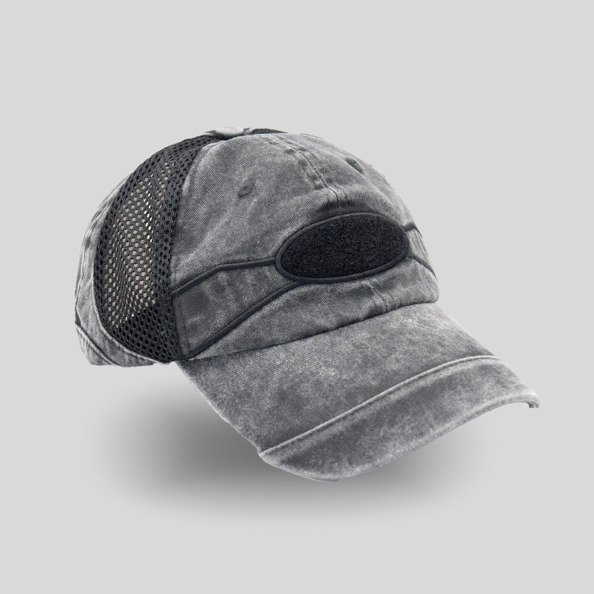 washed_Black neoStickerhat