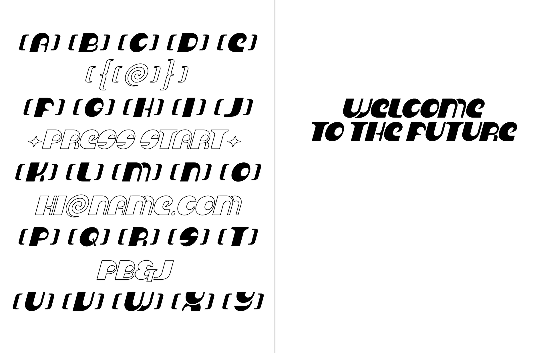 Ultra Hi-Gloss Font