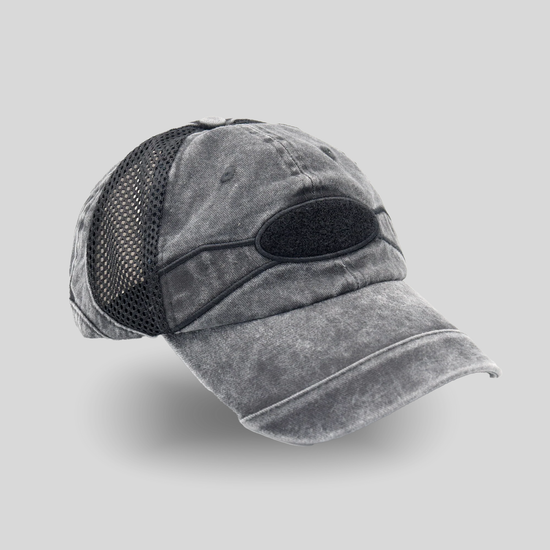 washed_Black neoStickerhat