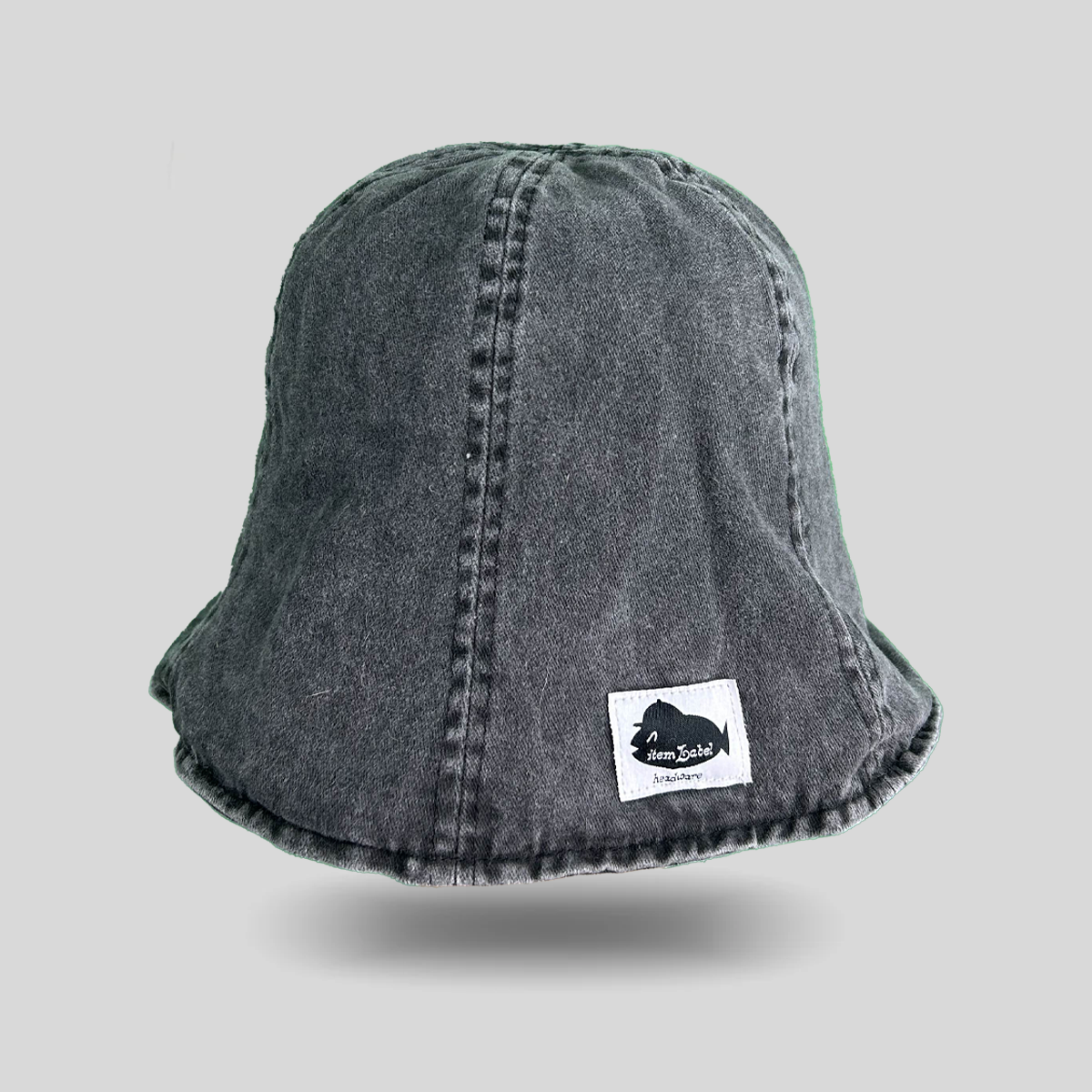 washed_Black neoStickerBucket reversable