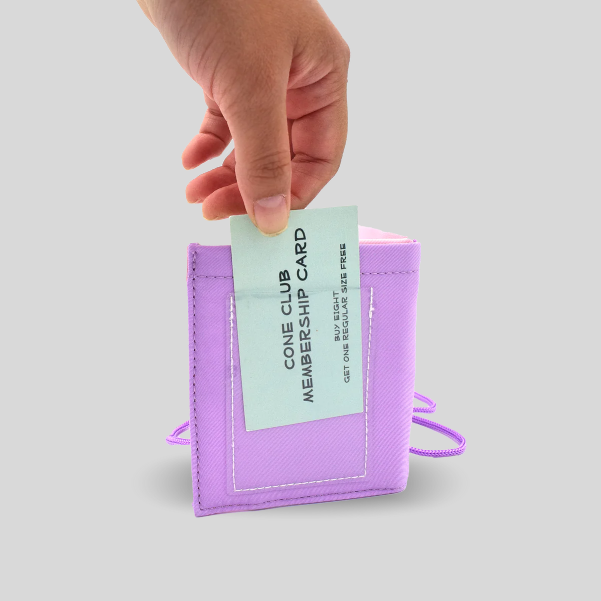 CASH Wallet - Lavender – Item Label