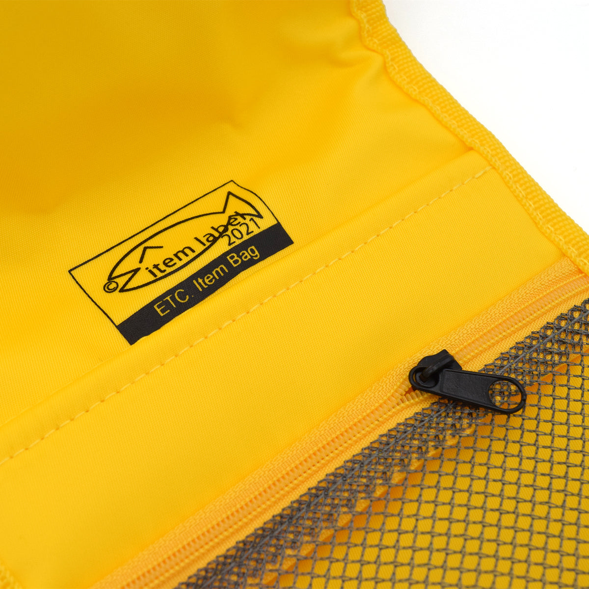ETC Bag Yellow Item Label