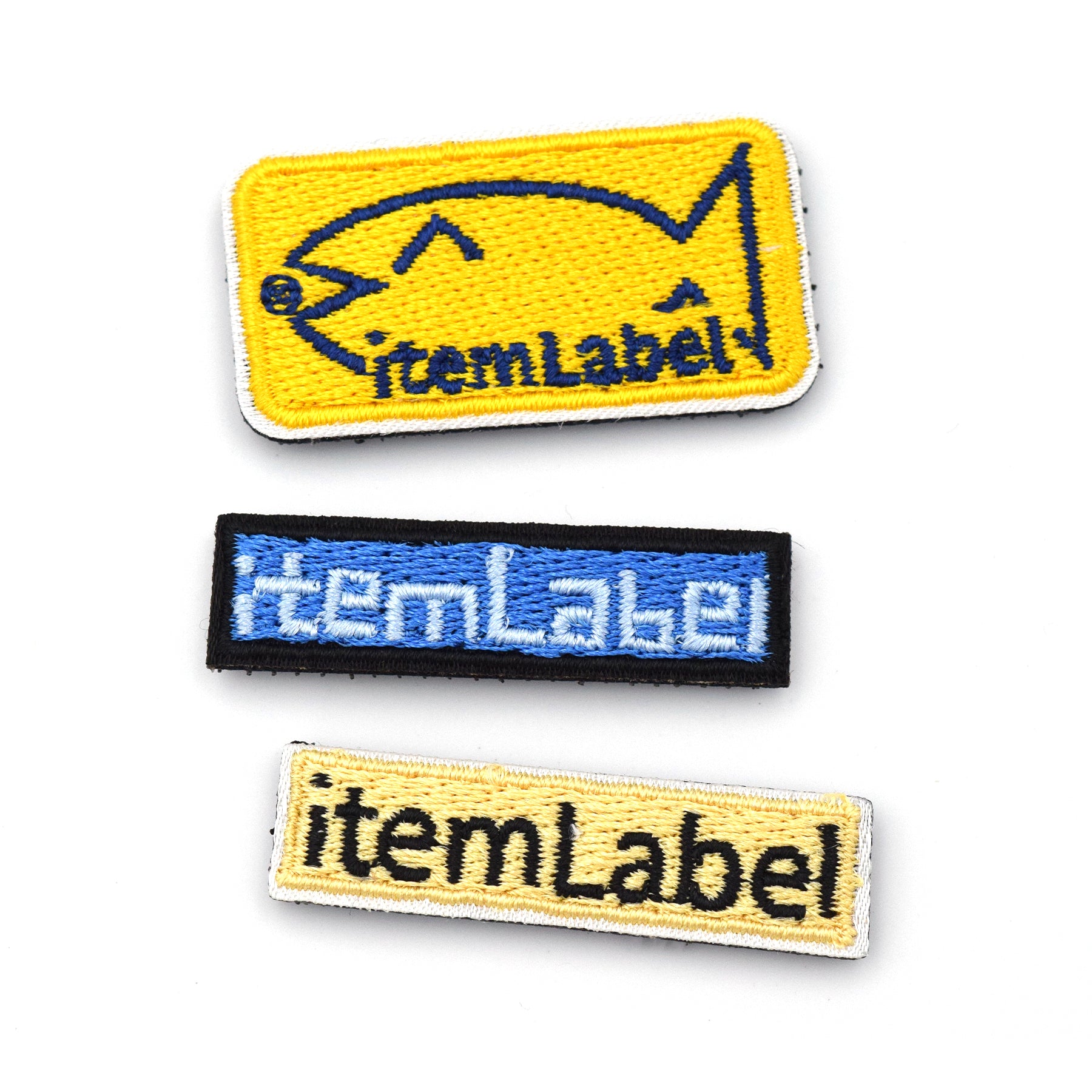 Item Label Logo Patch Set